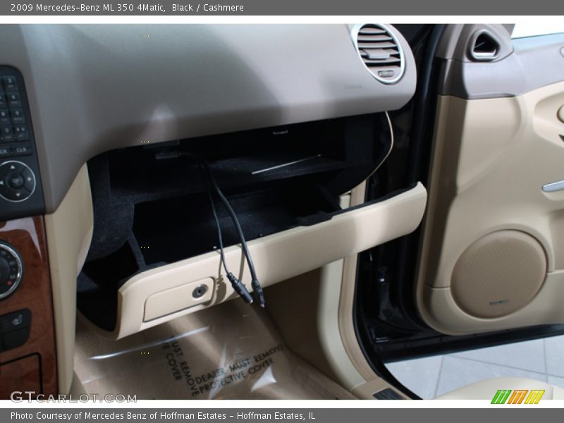 Black / Cashmere 2009 Mercedes-Benz ML 350 4Matic