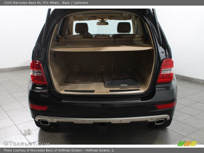 Black / Cashmere 2009 Mercedes-Benz ML 350 4Matic