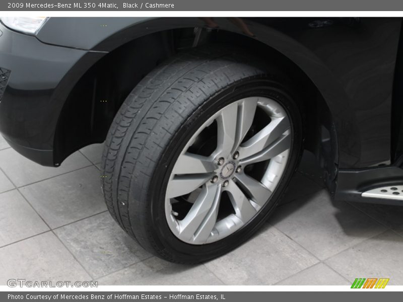 Black / Cashmere 2009 Mercedes-Benz ML 350 4Matic