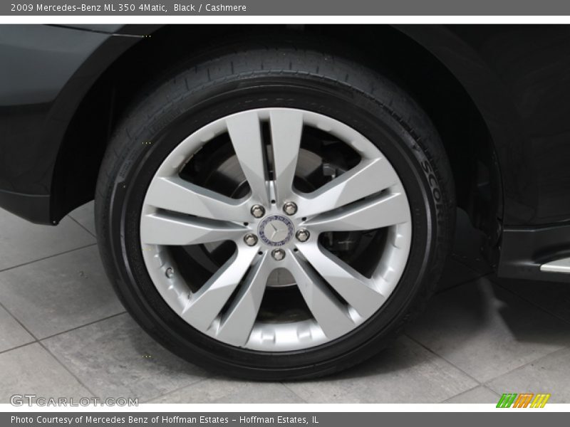 Black / Cashmere 2009 Mercedes-Benz ML 350 4Matic