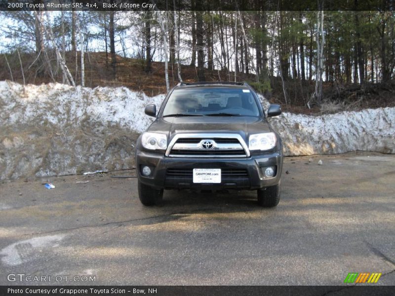 Black / Stone Gray 2008 Toyota 4Runner SR5 4x4