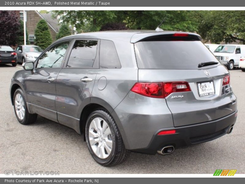 Polished Metal Metallic / Taupe 2010 Acura RDX SH-AWD
