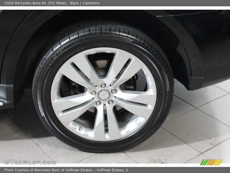 Black / Cashmere 2009 Mercedes-Benz ML 350 4Matic