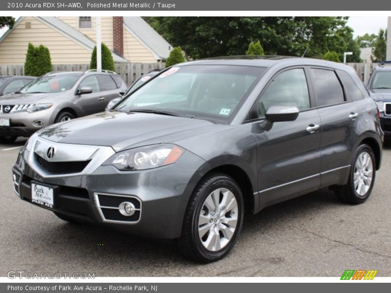 Polished Metal Metallic / Taupe 2010 Acura RDX SH-AWD
