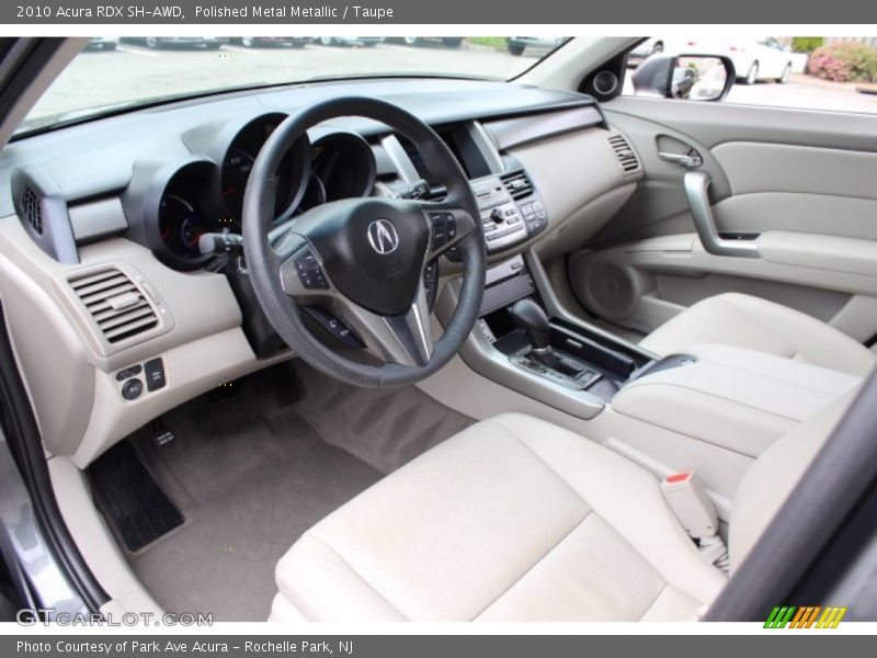 Taupe Interior - 2010 RDX SH-AWD 