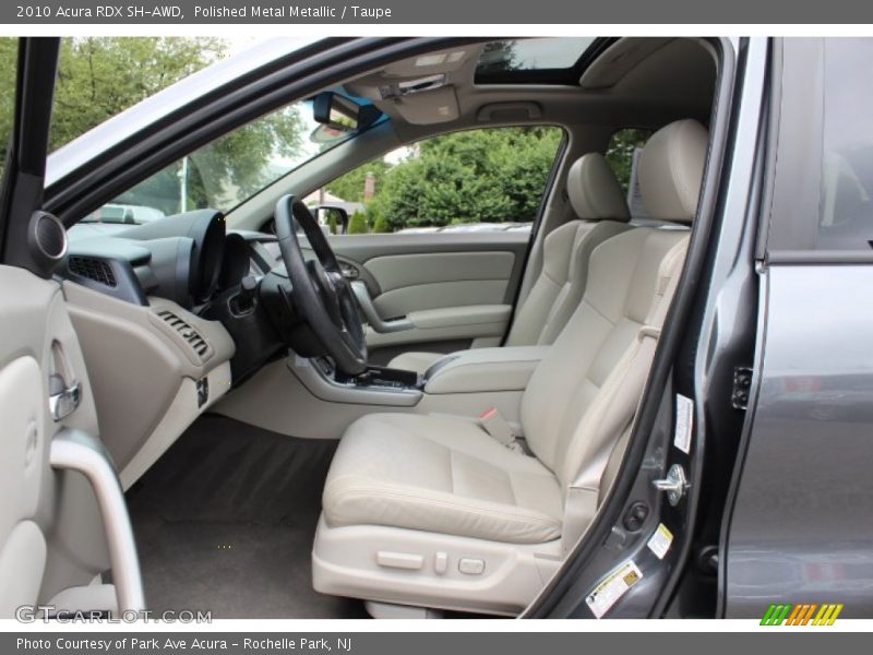 Polished Metal Metallic / Taupe 2010 Acura RDX SH-AWD
