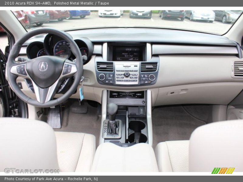 Dashboard of 2010 RDX SH-AWD