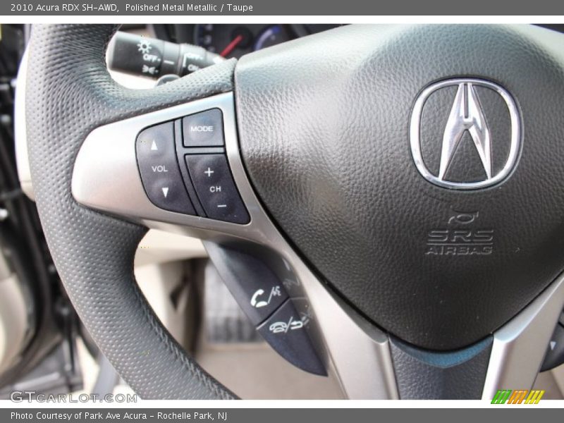 Controls of 2010 RDX SH-AWD