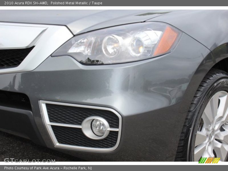 Polished Metal Metallic / Taupe 2010 Acura RDX SH-AWD