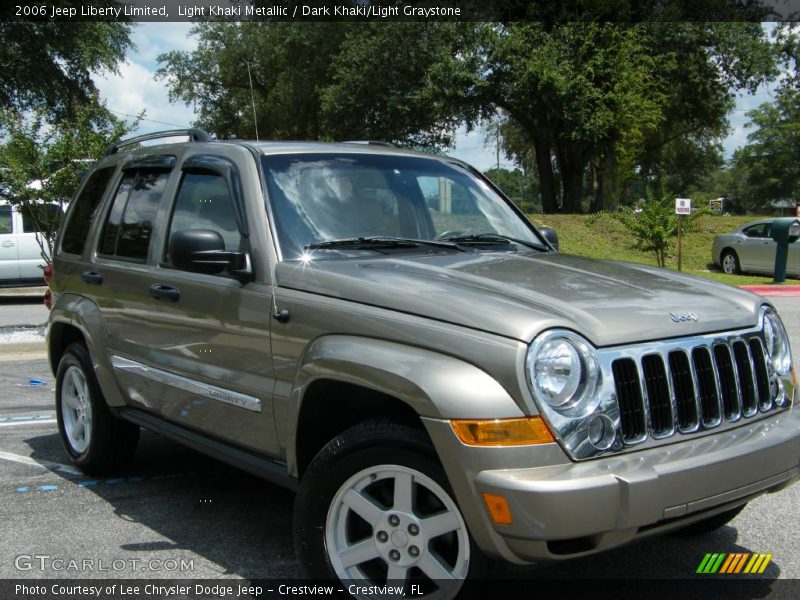 Light Khaki Metallic / Dark Khaki/Light Graystone 2006 Jeep Liberty Limited