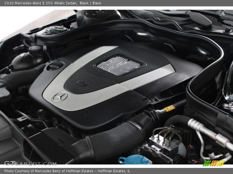 Black / Black 2010 Mercedes-Benz E 350 4Matic Sedan