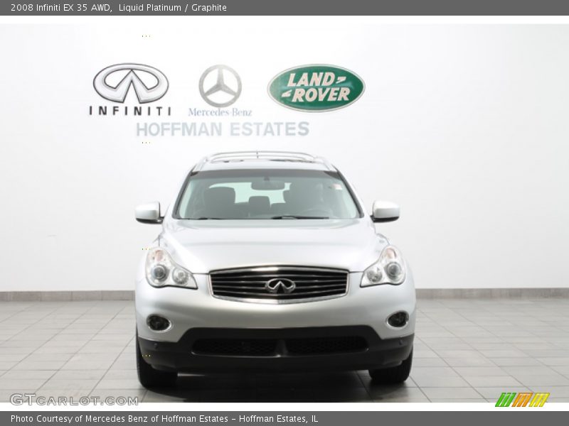 Liquid Platinum / Graphite 2008 Infiniti EX 35 AWD