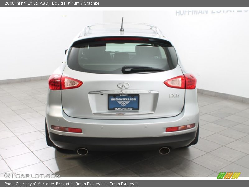 Liquid Platinum / Graphite 2008 Infiniti EX 35 AWD