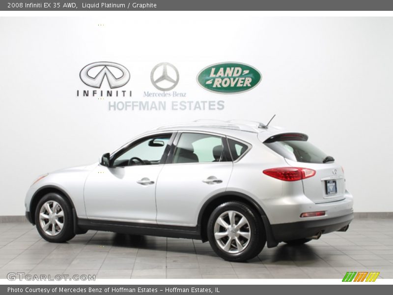 Liquid Platinum / Graphite 2008 Infiniti EX 35 AWD