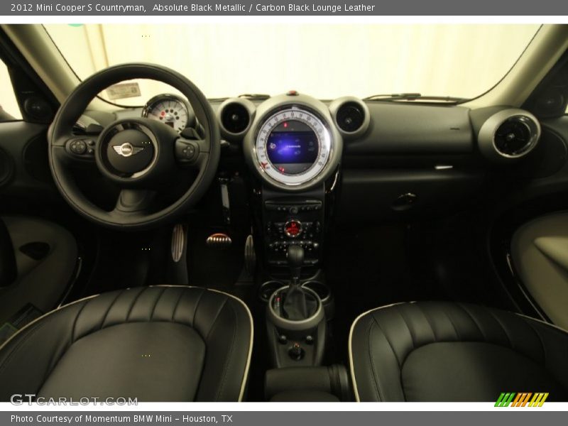 Absolute Black Metallic / Carbon Black Lounge Leather 2012 Mini Cooper S Countryman