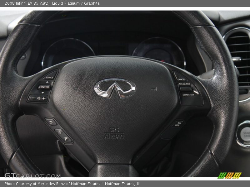 Liquid Platinum / Graphite 2008 Infiniti EX 35 AWD