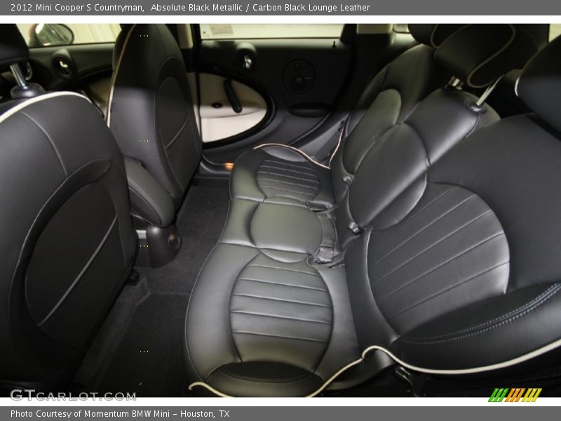 Absolute Black Metallic / Carbon Black Lounge Leather 2012 Mini Cooper S Countryman