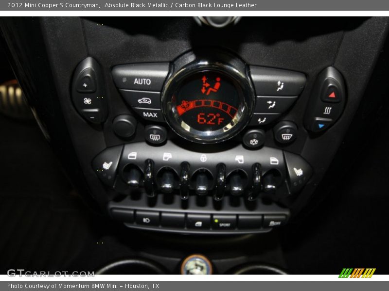 Absolute Black Metallic / Carbon Black Lounge Leather 2012 Mini Cooper S Countryman