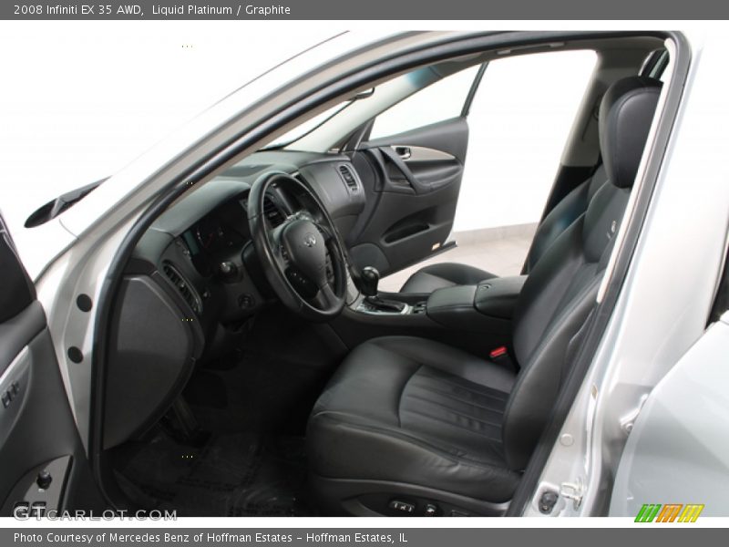  2008 EX 35 AWD Graphite Interior
