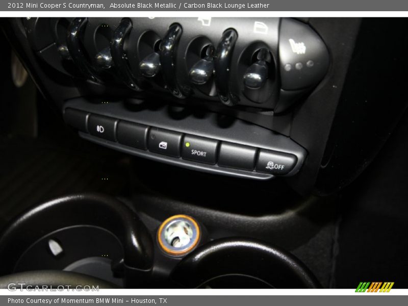 Absolute Black Metallic / Carbon Black Lounge Leather 2012 Mini Cooper S Countryman