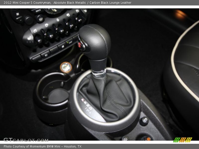Absolute Black Metallic / Carbon Black Lounge Leather 2012 Mini Cooper S Countryman