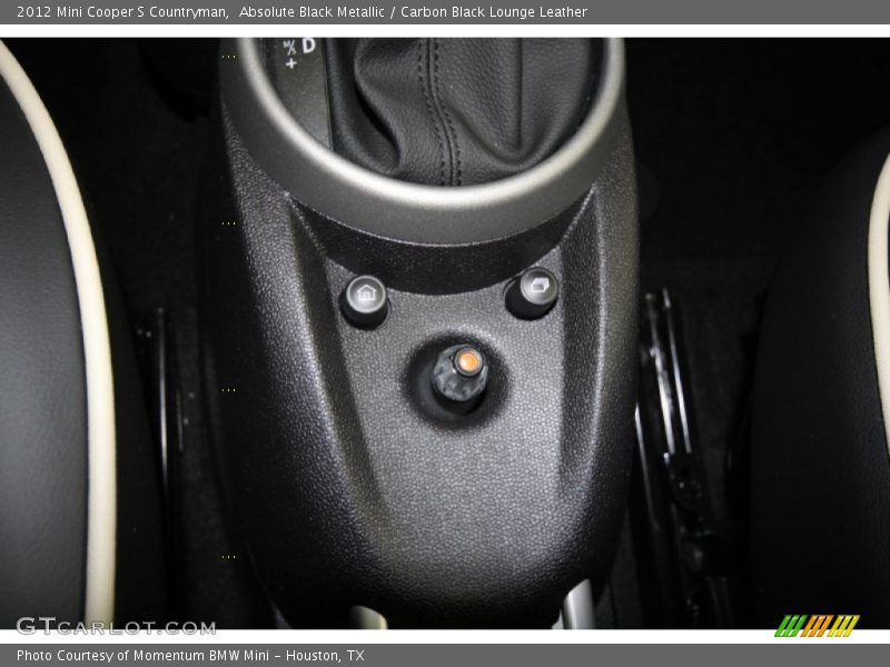 Absolute Black Metallic / Carbon Black Lounge Leather 2012 Mini Cooper S Countryman