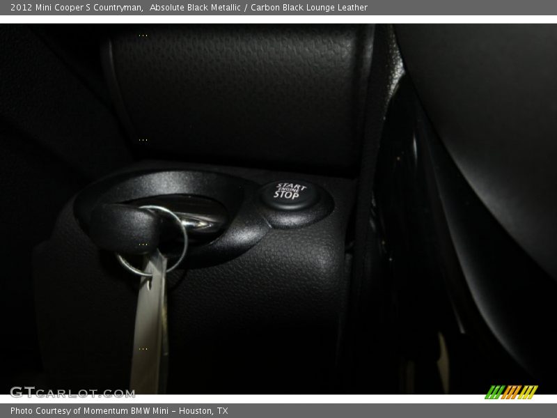 Absolute Black Metallic / Carbon Black Lounge Leather 2012 Mini Cooper S Countryman