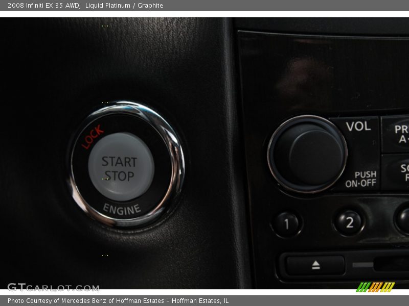Liquid Platinum / Graphite 2008 Infiniti EX 35 AWD