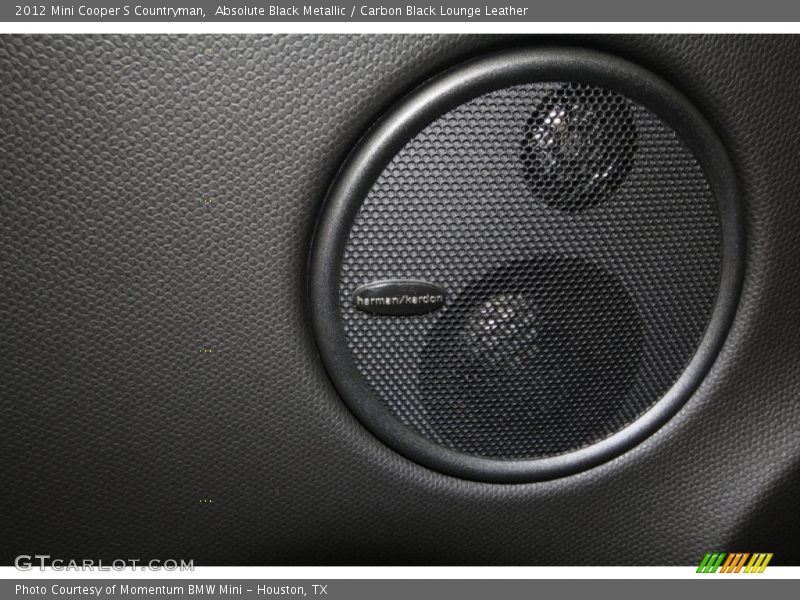 Absolute Black Metallic / Carbon Black Lounge Leather 2012 Mini Cooper S Countryman