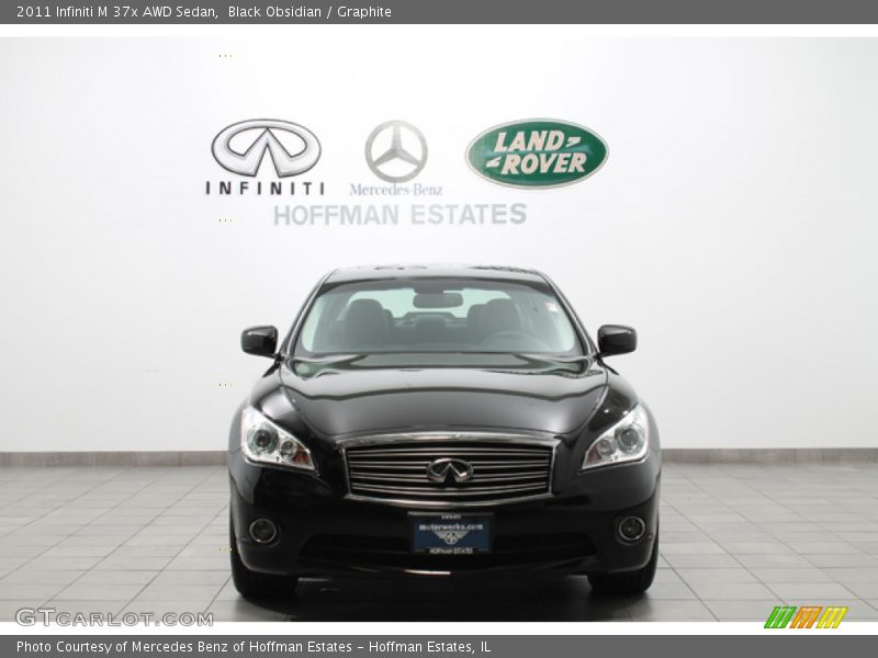 Black Obsidian / Graphite 2011 Infiniti M 37x AWD Sedan