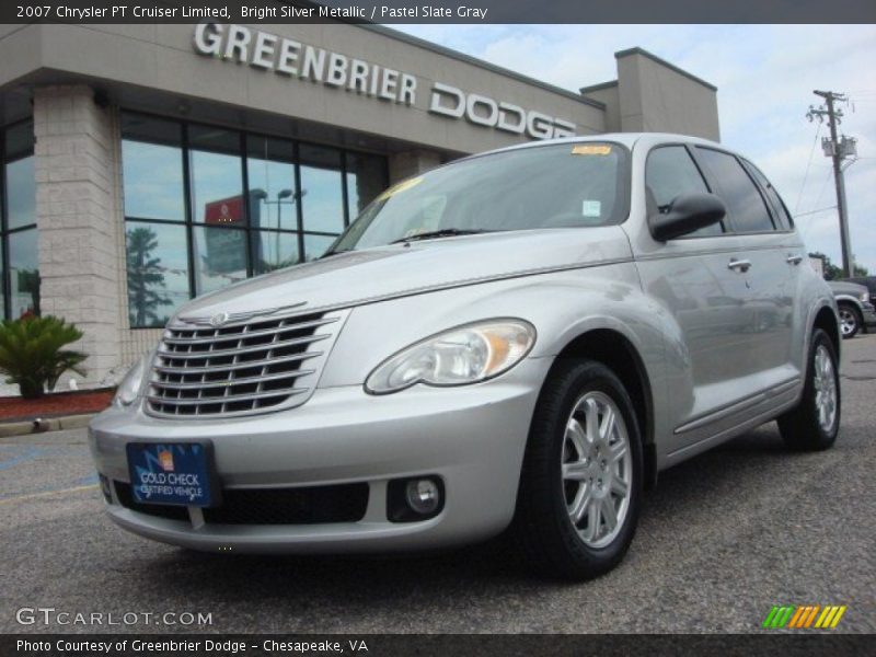 Bright Silver Metallic / Pastel Slate Gray 2007 Chrysler PT Cruiser Limited