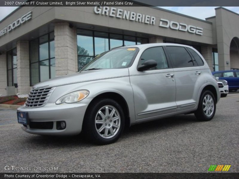 Bright Silver Metallic / Pastel Slate Gray 2007 Chrysler PT Cruiser Limited