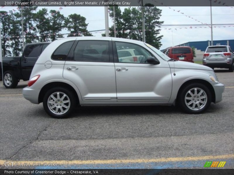 Bright Silver Metallic / Pastel Slate Gray 2007 Chrysler PT Cruiser Limited