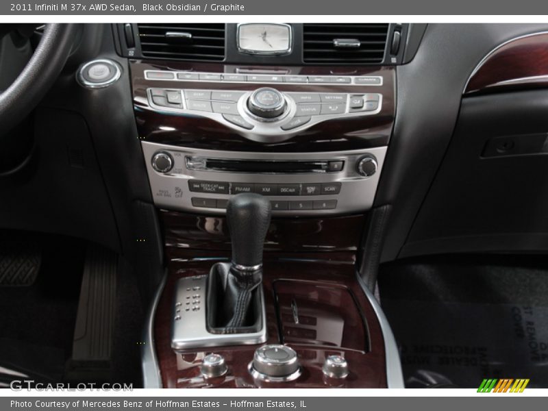 Black Obsidian / Graphite 2011 Infiniti M 37x AWD Sedan
