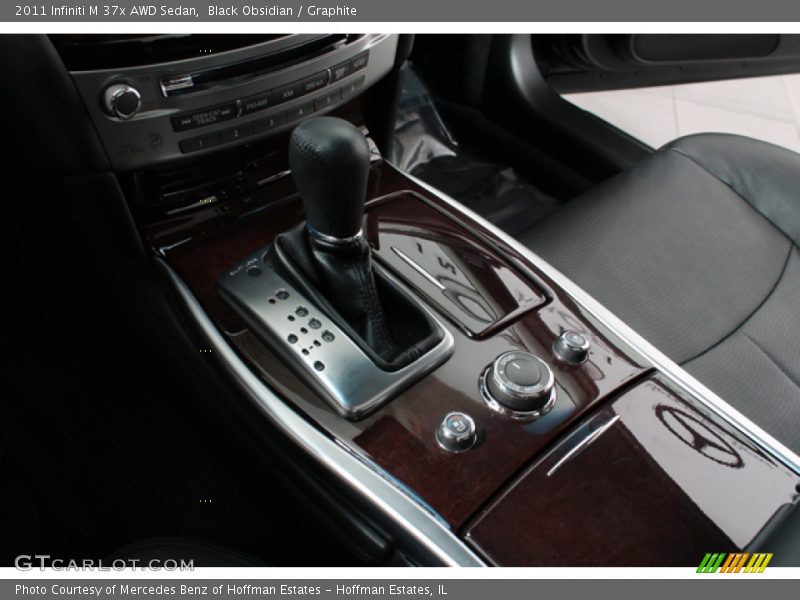 Black Obsidian / Graphite 2011 Infiniti M 37x AWD Sedan