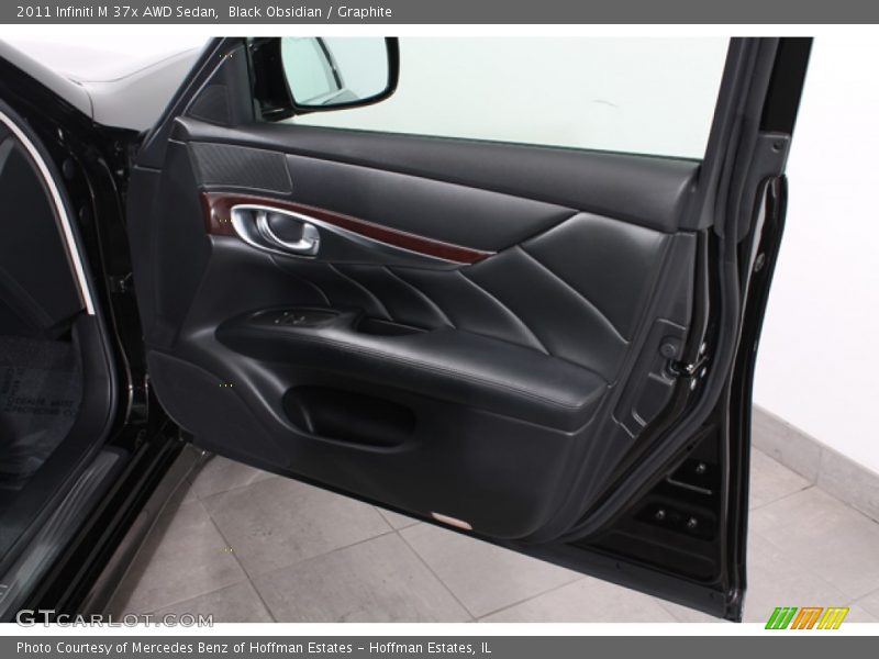Black Obsidian / Graphite 2011 Infiniti M 37x AWD Sedan