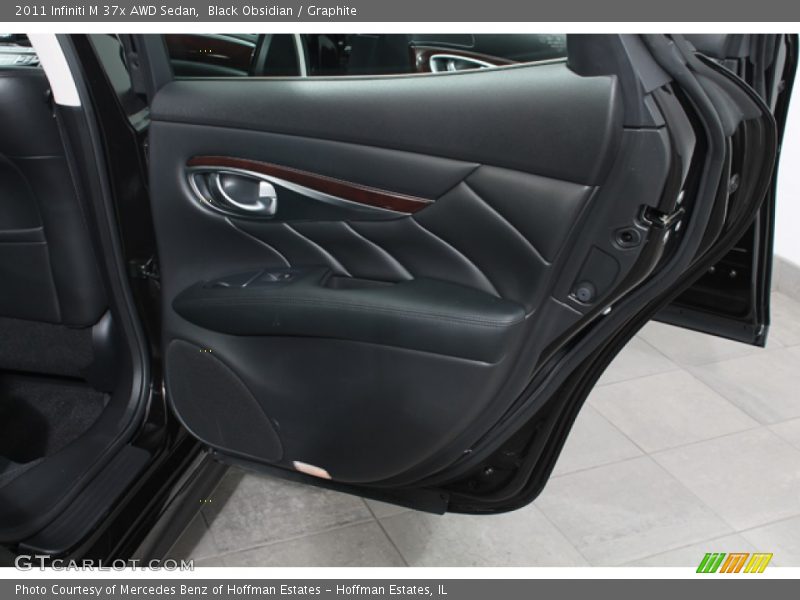 Black Obsidian / Graphite 2011 Infiniti M 37x AWD Sedan