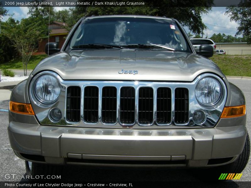 Light Khaki Metallic / Dark Khaki/Light Graystone 2006 Jeep Liberty Limited