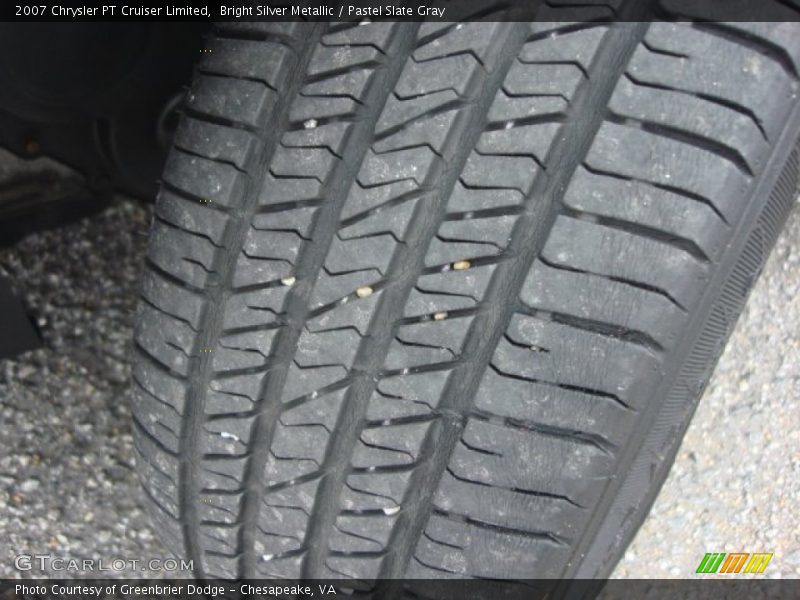 Bright Silver Metallic / Pastel Slate Gray 2007 Chrysler PT Cruiser Limited