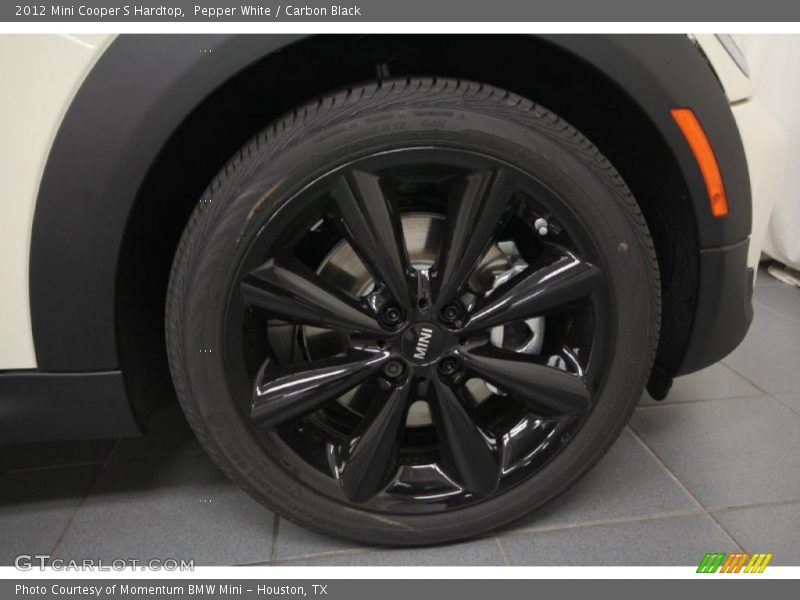 Pepper White / Carbon Black 2012 Mini Cooper S Hardtop
