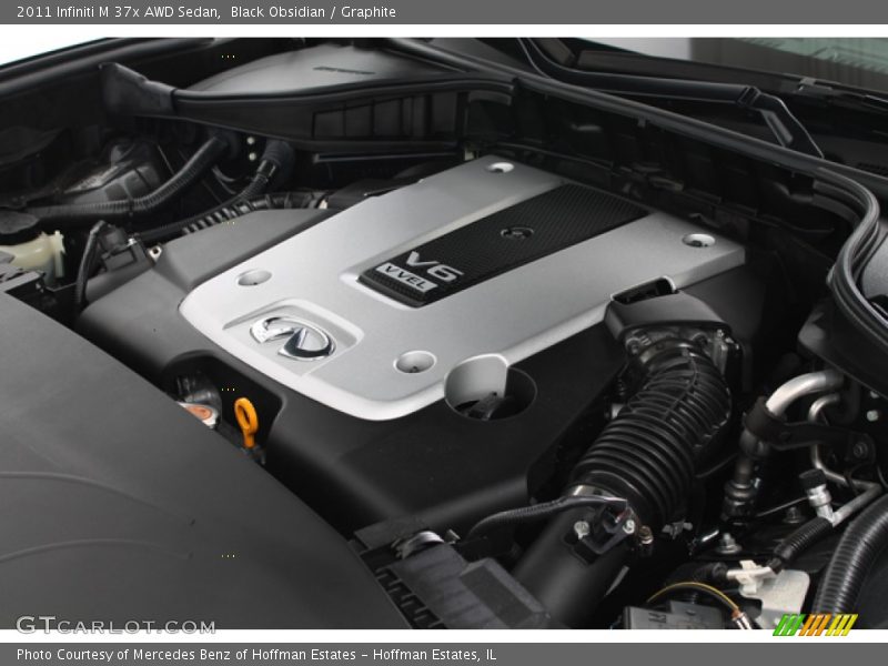 Black Obsidian / Graphite 2011 Infiniti M 37x AWD Sedan