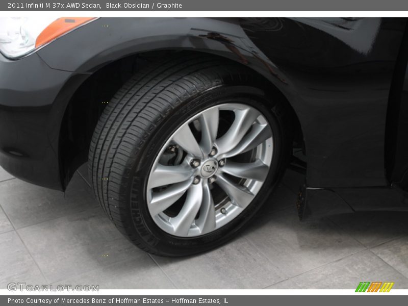 Black Obsidian / Graphite 2011 Infiniti M 37x AWD Sedan