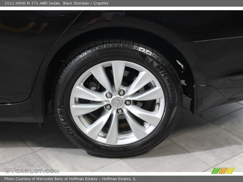 Black Obsidian / Graphite 2011 Infiniti M 37x AWD Sedan
