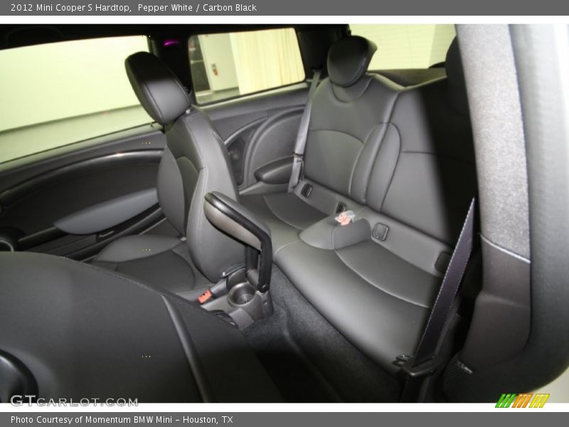 Pepper White / Carbon Black 2012 Mini Cooper S Hardtop