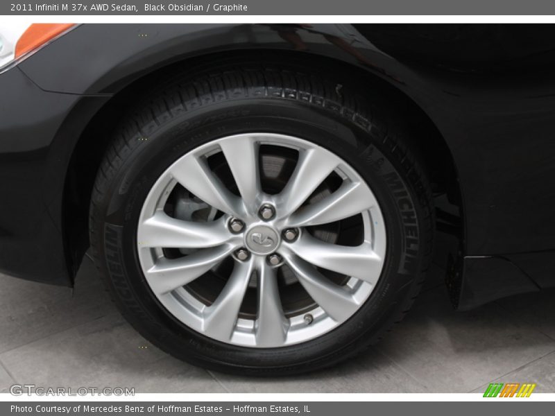 Black Obsidian / Graphite 2011 Infiniti M 37x AWD Sedan