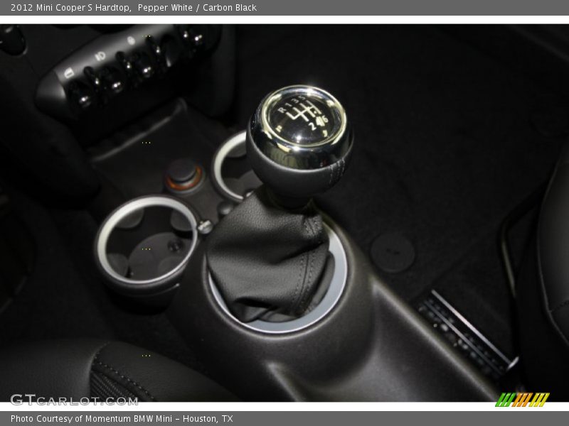 Pepper White / Carbon Black 2012 Mini Cooper S Hardtop