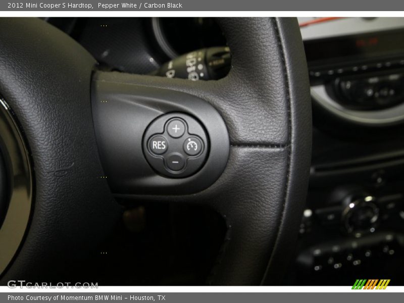 Pepper White / Carbon Black 2012 Mini Cooper S Hardtop