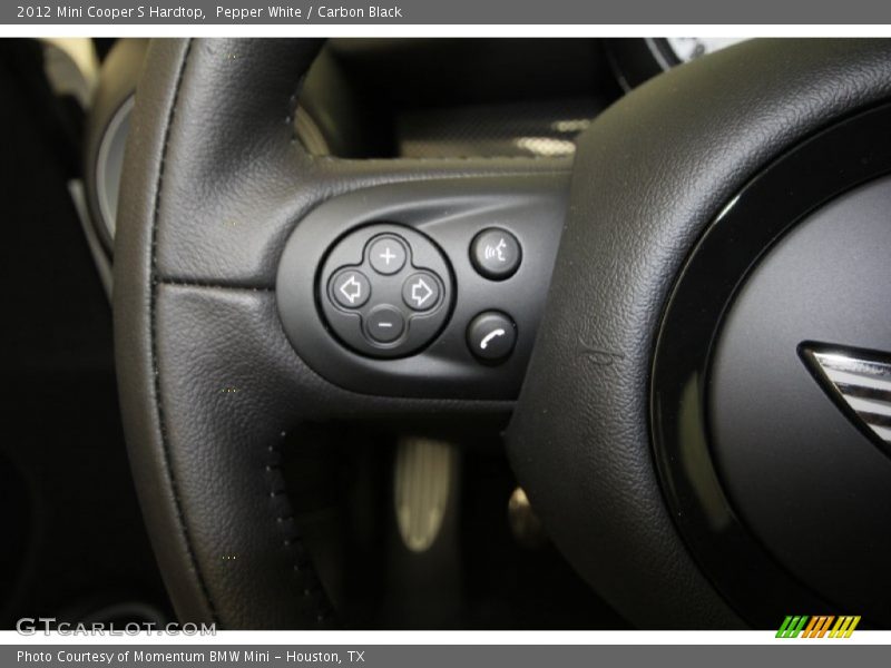Pepper White / Carbon Black 2012 Mini Cooper S Hardtop
