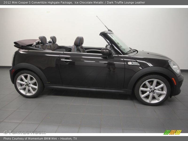  2012 Cooper S Convertible Highgate Package Ice Chocolate Metallic