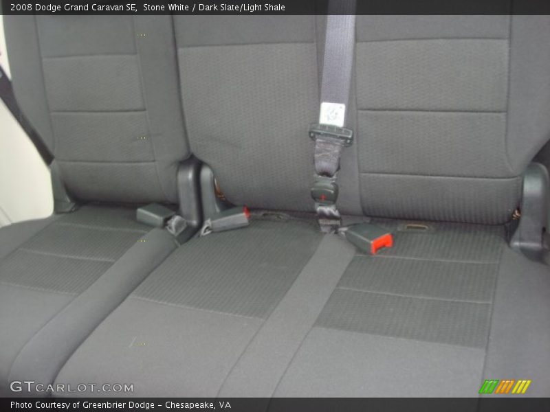 Stone White / Dark Slate/Light Shale 2008 Dodge Grand Caravan SE